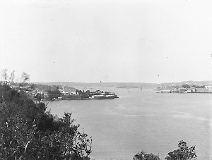 Sydney Harbour, from Balls Point