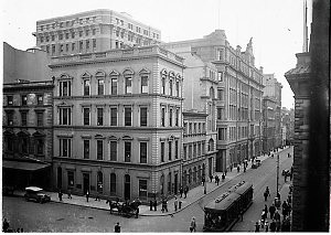 Corner Pitt & Hunter Streets, c.1906