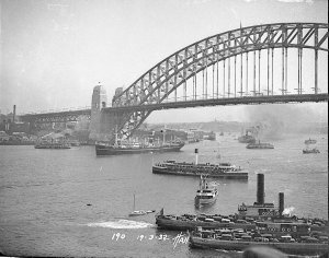 The Bridge, ships & ferries, Sydney Harbour Bridge Cele...