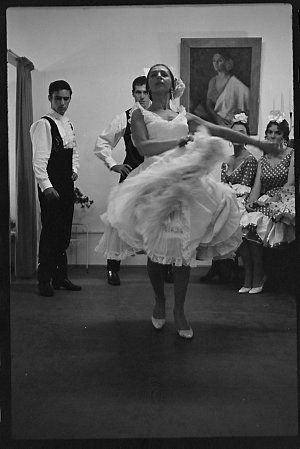Pat Nader, Spanish dancer, 22 February 1963 / photograp...