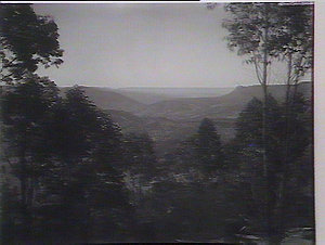 Burragorang Valley from the road to Wombeyan