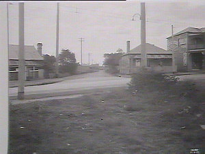 M.R. 165 looking north along Devlin St from south side ...