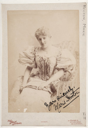 Marie Hooton, contralto, ca. 1896 / photographer The Fa...