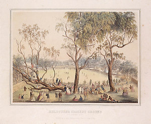 Melbourne Cricket Ground (1st January 1864)