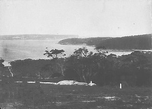 View of Sydney Heads from Balmoral - Sydney, NSW