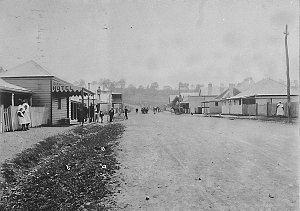 View of main street - Cassilis, NSW