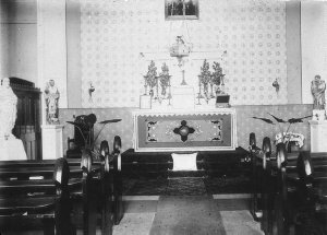Inside chapel, St. Stanislaus College, Bathurst - Bathu...