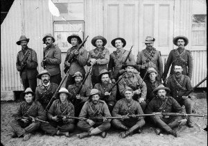Boer War volunteers from Wentworth - Wentworth, NSW