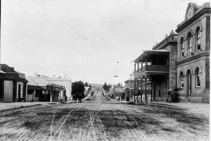 View of Carp Street - Bega, NSW