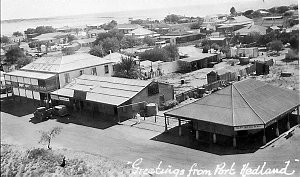 Before the 'big blow' of 1939 - Port Hedland, WA