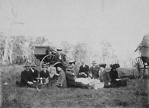 Picnic group - Bermagui area, NSW