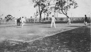 A grade tennis players at Erldane property - Wombat, NS...