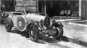 Bugatti Type 40 car, belonging to R.C. Thomas - Probably Parramatta, NSW
