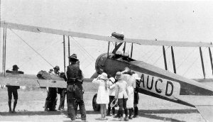 Captain Wilson's aeroplane - Walgett, NSW