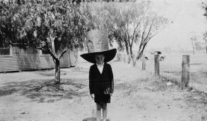 1st Prize largest hat, 2nd Prize best homemade hat. Chi...