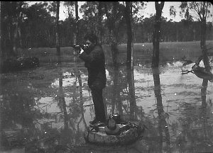 Duck shooting at Campbell's Island Forest - Barham, NSW