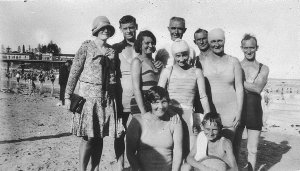 Group on Coogee beach - Coogee, NSW