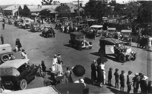 "Back to Cootamundra Week" 1926. Photo taken corner Wal...
