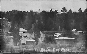 Gas works were first municipal gasworks in the colony e...
