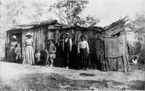 Inscription on back of photo reads: [sic] "Aborigines H...