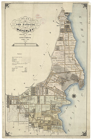Plan of the borough of Waverley [cartographic material]...