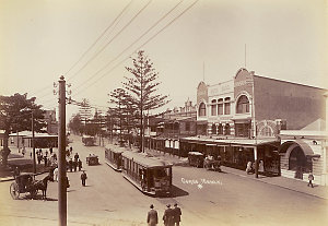 Manly Corso [showing trams]