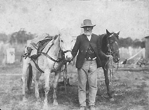 Mail carrier between Tenterfield and Mingoola - Tenterf...