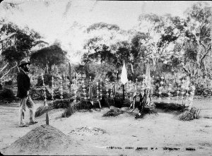 Aboriginal grave - Bardoc, WA