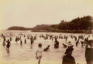 Surf bathing, Manly