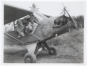 One of the Pilot cubs used for spotting and directing a...