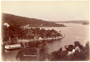 Clontarf, Middle Harbour [looking east across Fisher Ba...