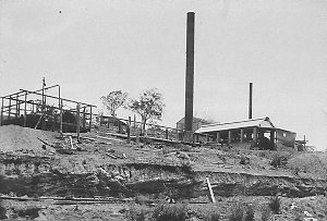 St. Helier's Colliery showing steam driven winch - Musw...
