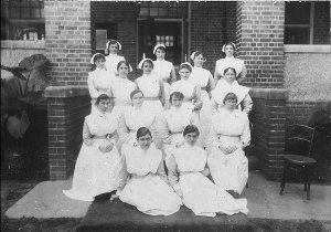 RPAH nurses, Sydney, NSW