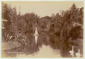 Botanical Gardens, Sydney [showing statue of Venus]