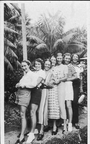 School teachers and a nurse holidaying at Lord Howe. "W...