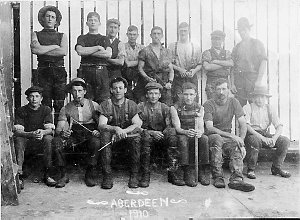 Abattoir staff - Aberdeen, NSW