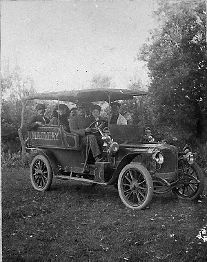 Henry Priddle's car. He owned the West Kempsey Hotel an...