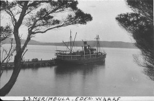 SS "Merimbula" at Eden Wharf - Eden, NSW