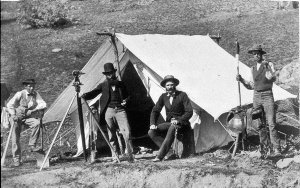 Surveyor's camp - Southern NSW