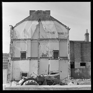 File 08: Demolition old colonial, Riley St, December 19...