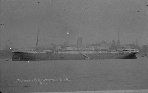 Troopship A14, SS 'Euripides' - Sydney, NSW