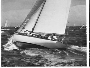 Start of the 1959 Sydney-Hobart Yacht Race