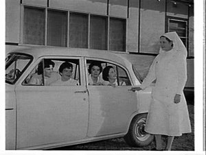 New Zealand nursing sisters working at Merriwa Hospital