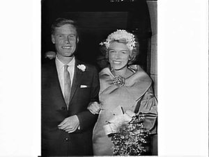 Marriage of Phil Blomfield and Judith Allen, St. Mark's...