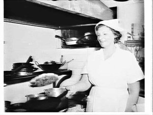 Mother's Restaurant and Pancake Cellar (?), Elizabeth B...