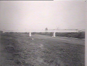 Bridge over Hunter River at Aberdeen, Northern Line