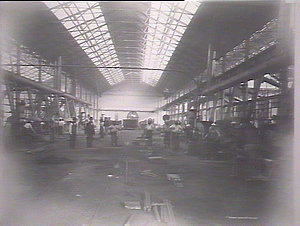 Interior workshops, Eveleigh near Sydney