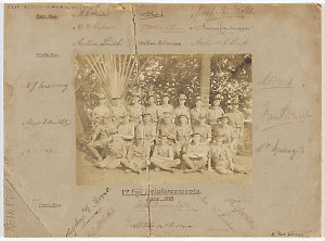 1st Fiji Reinforcements, June 1916 / photographer unkno...
