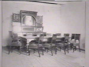 Furniture for Government House during Sir Robert Duff's...