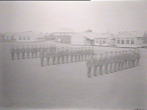 Cadets on parade